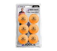 Joola Rossi Champ 40 Lot de 6 balles de tennis de table Orange