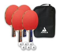 JOOLA Set Ensemble de Tennis de Table Adulte Unisexe, Multicolore, 20 x 27 x 8 cm