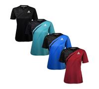 Joola T-shirt Synergy Lady Noir / bleu 2XL