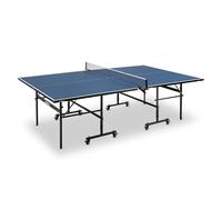 JOOLA Tables de Tennis de Table Inside 13, Unisex-Adult, Table de ping-Pong Indoor, Piètement Pliable - Montage Rapide - Filet Inclus, Bleu, 274 x 152,5 x 76 cm