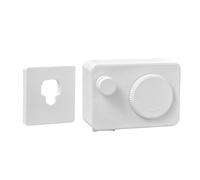 JOOM Fil Linge Retractable Mural Anti-Affaissement 2,4m, INOX 304 Blanc
