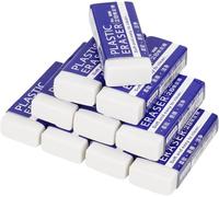 joonnair 10 Pièces Gomme Blanche, 2B Gomme Douce et Durable pour L'école Bureaux Croquis Peintures écriture