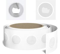 joonnair Lot de 50 étiquettes NFC Ntag213 Nfc programmables avec puces programmables de 144 octets autocollantes réinscriptibles de 25 mm, compatibles avec tous les appareils NFC et smartphones