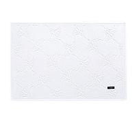 Joop! 085 - Tapis de bain design New Cornflower, Coton, Blanc., 50 x 70 cm