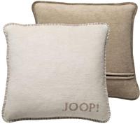 Joop 754660 Housse de Coussin Double Face en Coton/polyacrylique Couleur Sable 50 x 50 cm