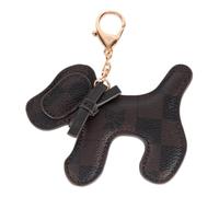 Joop! accessoires pour sacs Lupo Petzi Bag Charm Seal Brown marron foncé