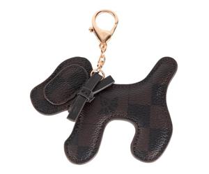 Joop! accessoires pour sacs Lupo Petzi Bag Charm Seal Brown marron foncé