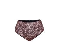 JOOP! Bas de bikini ' Leopard Beach ' marron / rose / noir, Taille L