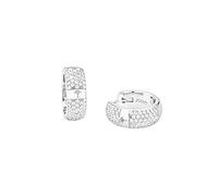 JOOP! Boucles d'oreilles créoles pour femme, en argent, livrées dans un coffret cadeau
