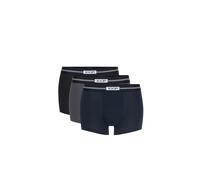JOOP! Boxers bleu foncé / anthracite / noir, Taille L