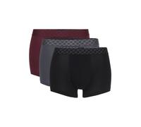 JOOP! Boxers graphite / rouge foncé / noir, Taille S