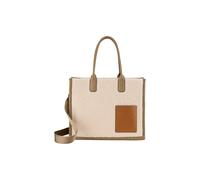 JOOP! Cabas 'Pezza Peluche Aurelia' camel / beige clair / caramel, Taille One Size