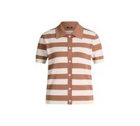 JOOP! Cardigan 'Kasha' noisette / rose / blanc, Taille M
