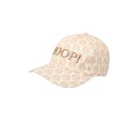 JOOP! Casquette 'Amira' camel / bleu clair / blanc cassé, Taille 55-60