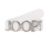 Joop! Ceinture Cuir 80 cm couleur argent