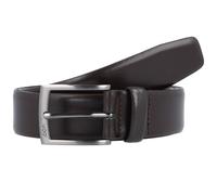 JOOP! Ceinture brun foncé / argent, Taille 105