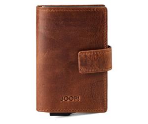 Joop! cerratano Étui pour cartes de crédit Protection RFID Cuir 7 cm brun