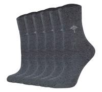 JOOP! Chaussettes anthracite / gris clair, Taille 35-38