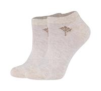 JOOP! Chaussettes beige clair / marron, Taille 35-38