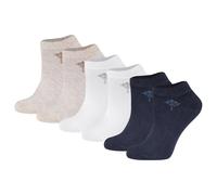JOOP! Chaussettes beige / gris / blanc, Taille 35-38
