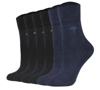 JOOP! Chaussettes bleu foncé / noir, Taille 35-38