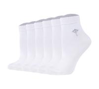 JOOP! Chaussettes gris / blanc, Taille 39-42