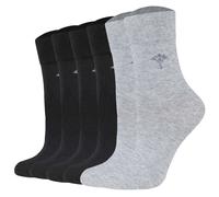 JOOP! Chaussettes gris / noir, Taille 39-42
