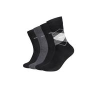 JOOP! Chaussettes gris / noir, Taille 39-42