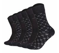JOOP! Chaussettes gris / noir, Taille 43-46