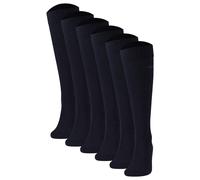 JOOP! Chaussettes montantes bleu foncé, Taille 43-46