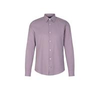 JOOP! Chemise business 'Pierce' bleu foncé / bourgogne / blanc, Taille 41