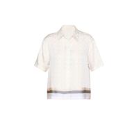 JOOP! Chemise de nuit ' Modern Essence ' crème / blanc, Taille M