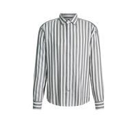 JOOP! Chemise 'Matty' bleu marine / bleu fumé / blanc, Taille M