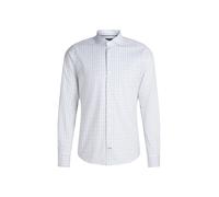 JOOP! Chemise 'Pares' bleu cyan / marron / noir / blanc, Taille M