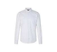 JOOP! Chemise 'Pares' gris / blanc, Taille M-L