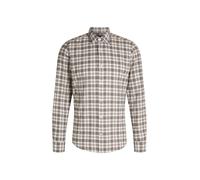 JOOP! Chemise 'Parris' marron / gris / blanc, Taille M