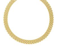 JOOP! Collier en acier inoxydable pour femme, collier, en partie avec placage or IP, livré dans un coffret cadeau de bijoux