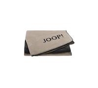 JOOP Couverture - Plaid 150x200cm Uni Doubleface Pierre/Anthracite gris