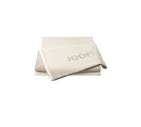 Joop! Plaid uni Double Face 693426 - Plume écru/Coton dralon - Dimensions : 200 x 150 cm