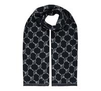 JOOP! Écharpe 'Felix' bleu foncé / blanc, Taille One Size