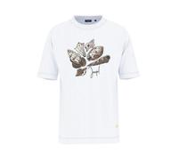 Joop!, Femme, Tops, Blanc, Taille: 44 FR T-shirt avec motif d'escargot et application de cristaux