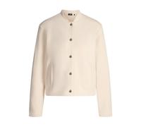 Joop!, Femme, Vestes, Beige, Taille: 38 FR Veste Style Sport avec Broderie Logo