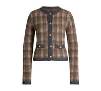 Joop!, Femme, Vestes, Multicolore, Taille: 36 FR Veste Tricotée avec Bordure Décorative en Câbles