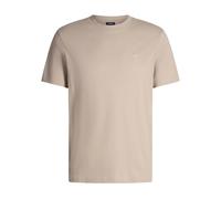 Joop!, Homme, Tops, Beige, Taille: XL T-shirt en coton avec logo brodé