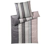 JOOP! Housse de couette beige / gris basalte / rose ancienne, Taille One Size