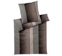JOOP! Housse de couette marron / taupe, Taille 200x220cm