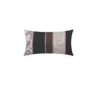 JOOP Housse de coussin en satin 40x80cm PAISLEY STRIPES Noir noir