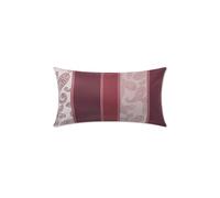 JOOP Housse de coussin en satin 40x80cm PAISLEY STRIPES Rouge foncé rouge foncé