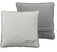Joop housse de coussin mélange coton fumée / graphite Taille 50x50 cm
