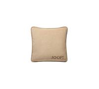 JOOP Housse de coussin Uni Doubleface 50x50cm (Macchiatto-Cashew) marron